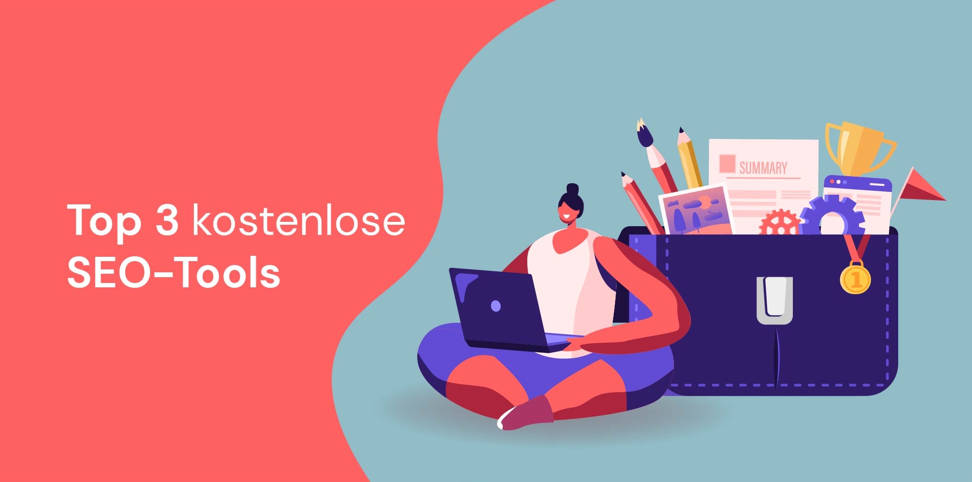 3 kostenlose SEO-Tools<br>für deine Google-Optimierung