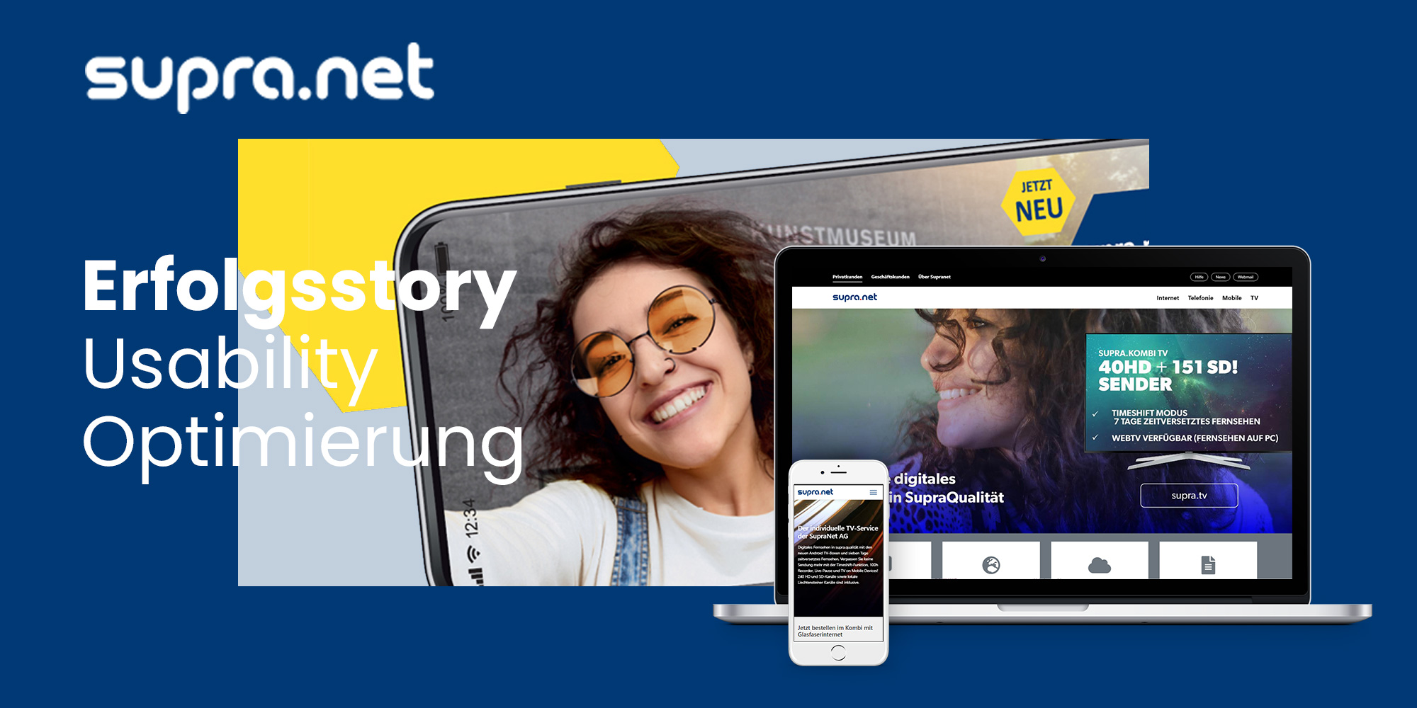 Supranet Erfolgsstory – einfachste Inhaltspflege und interaktiver Produktkonfigurator für optimale Kundenansprache