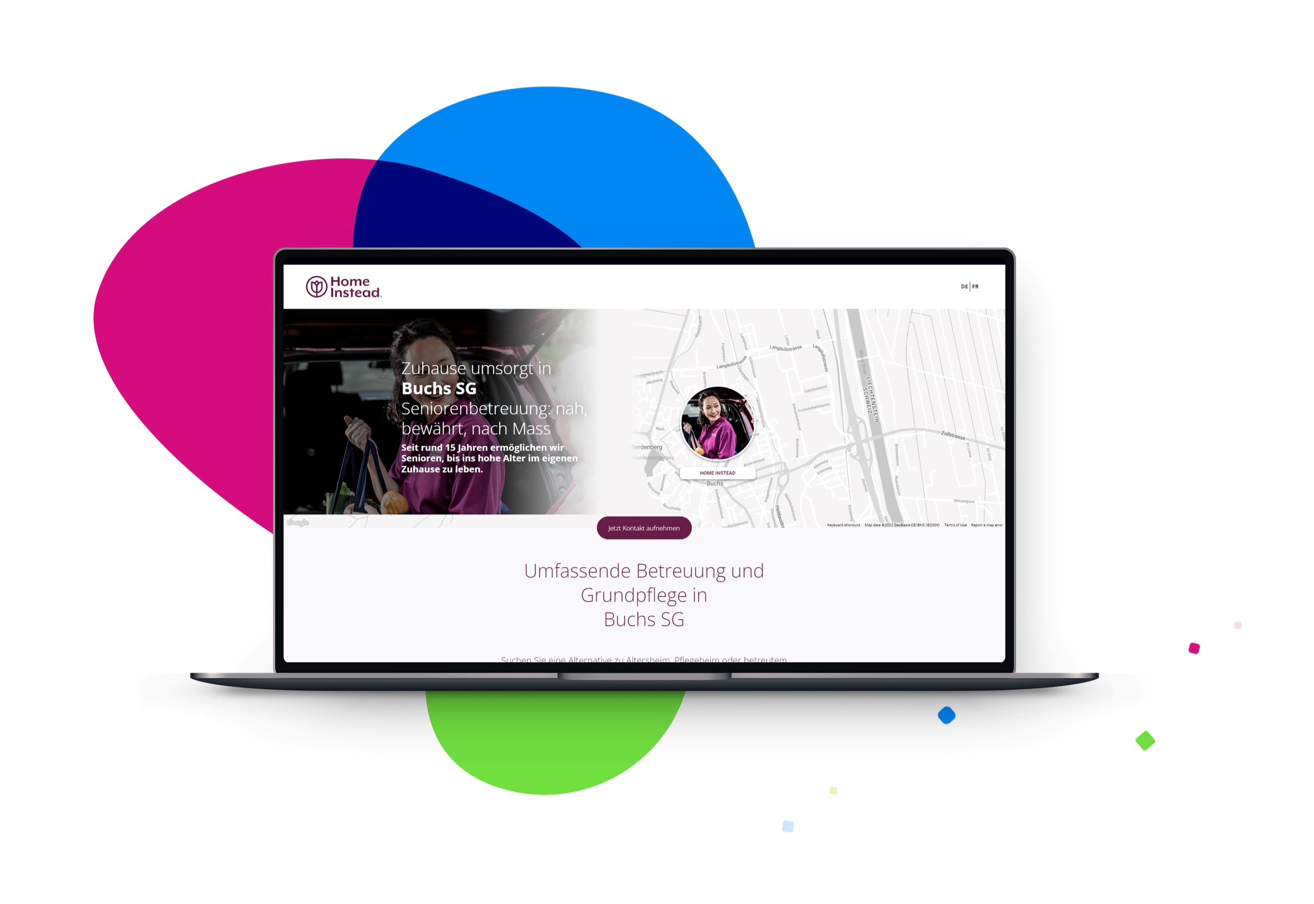 Hol deine Kunden auf einer Landing-Page ab