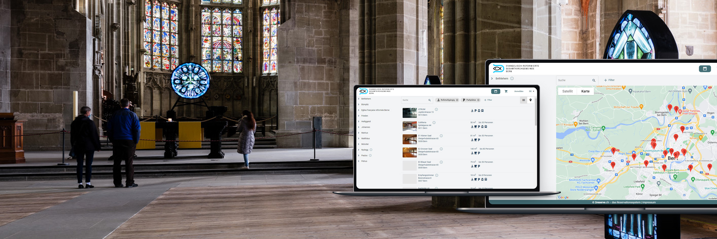 Raumreservations-System mit Infoscreen-Anbindung