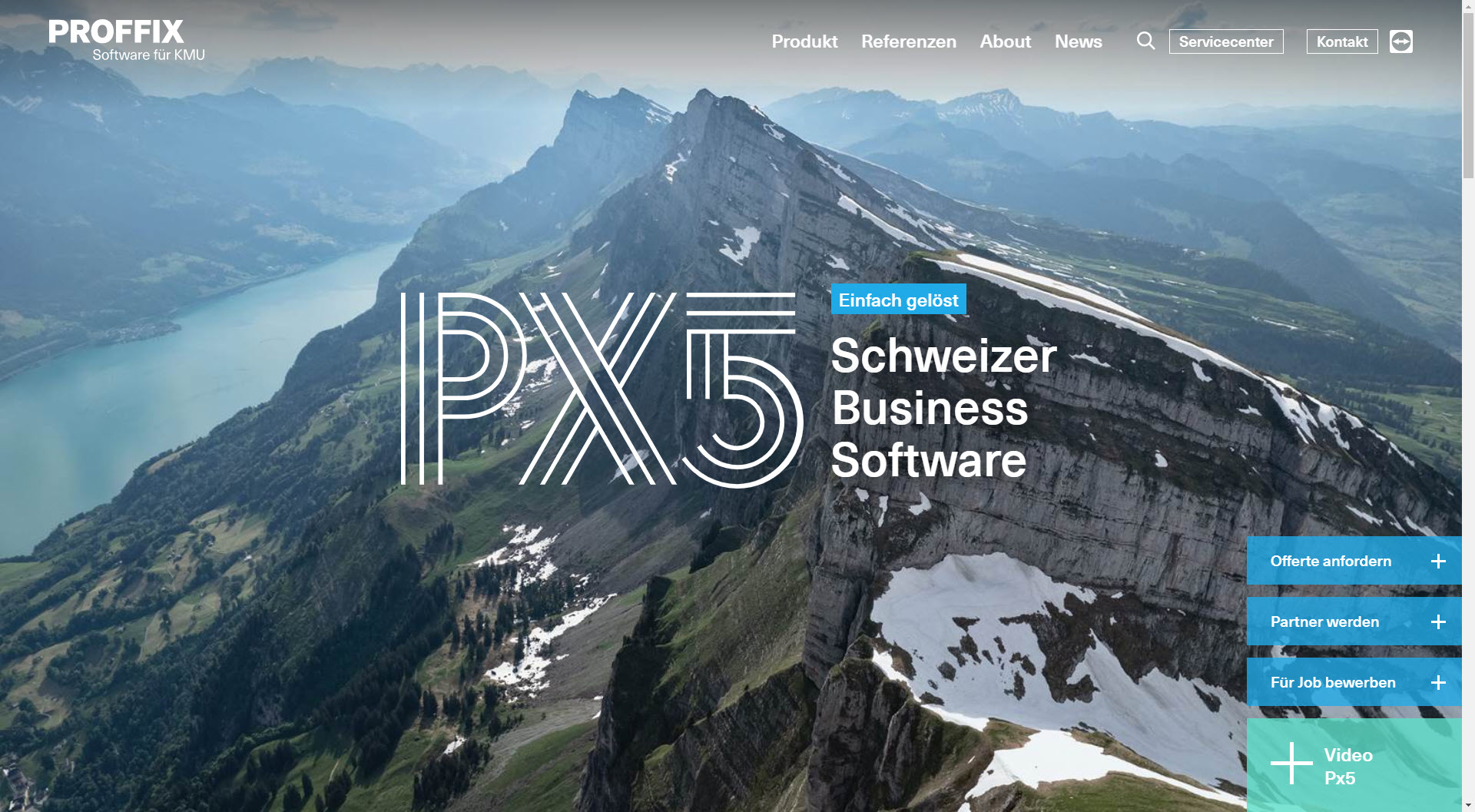 Neue Webseiten für Proffix.ch