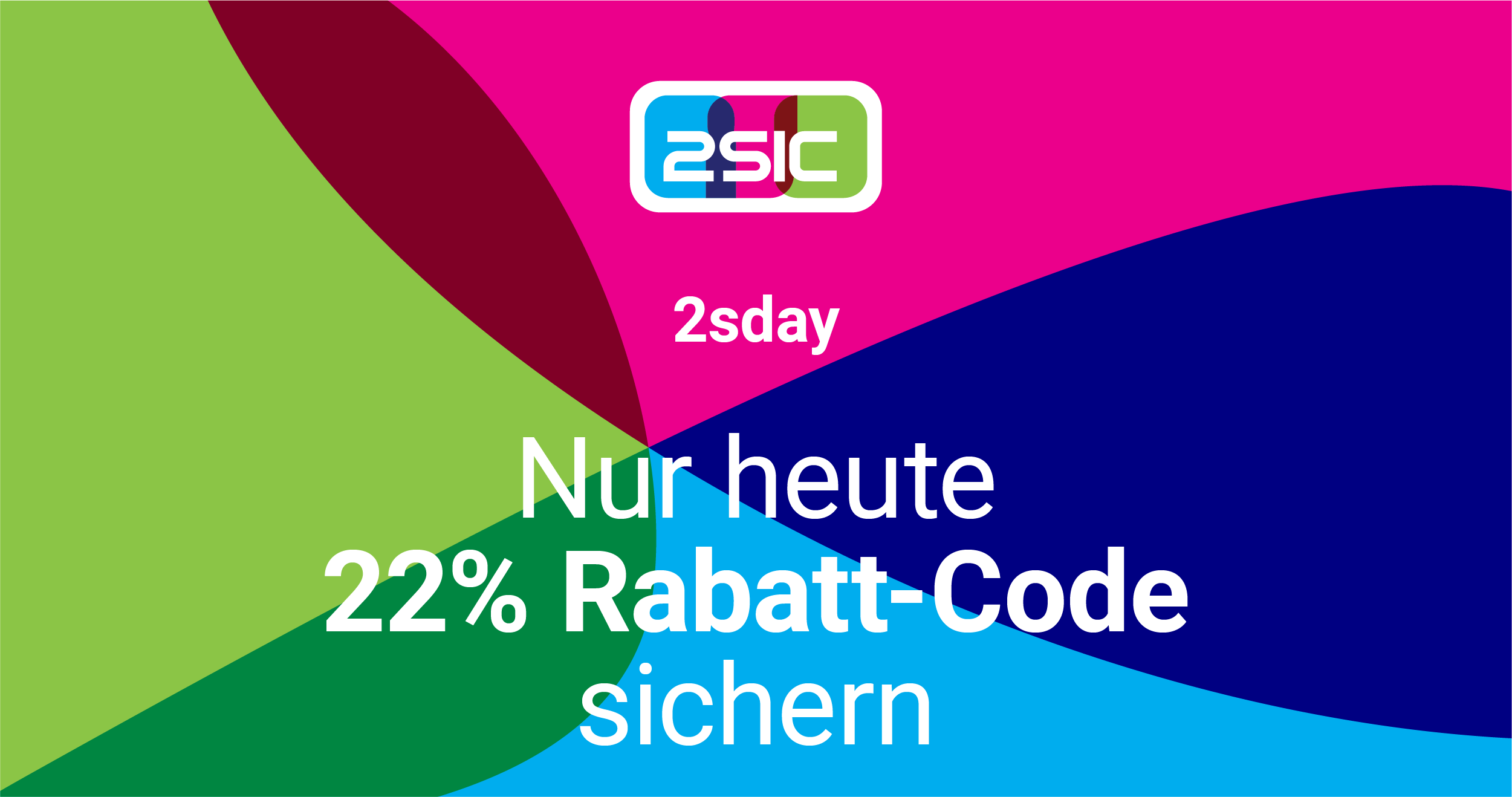 22% Gutschein auf 2sic Leistungen