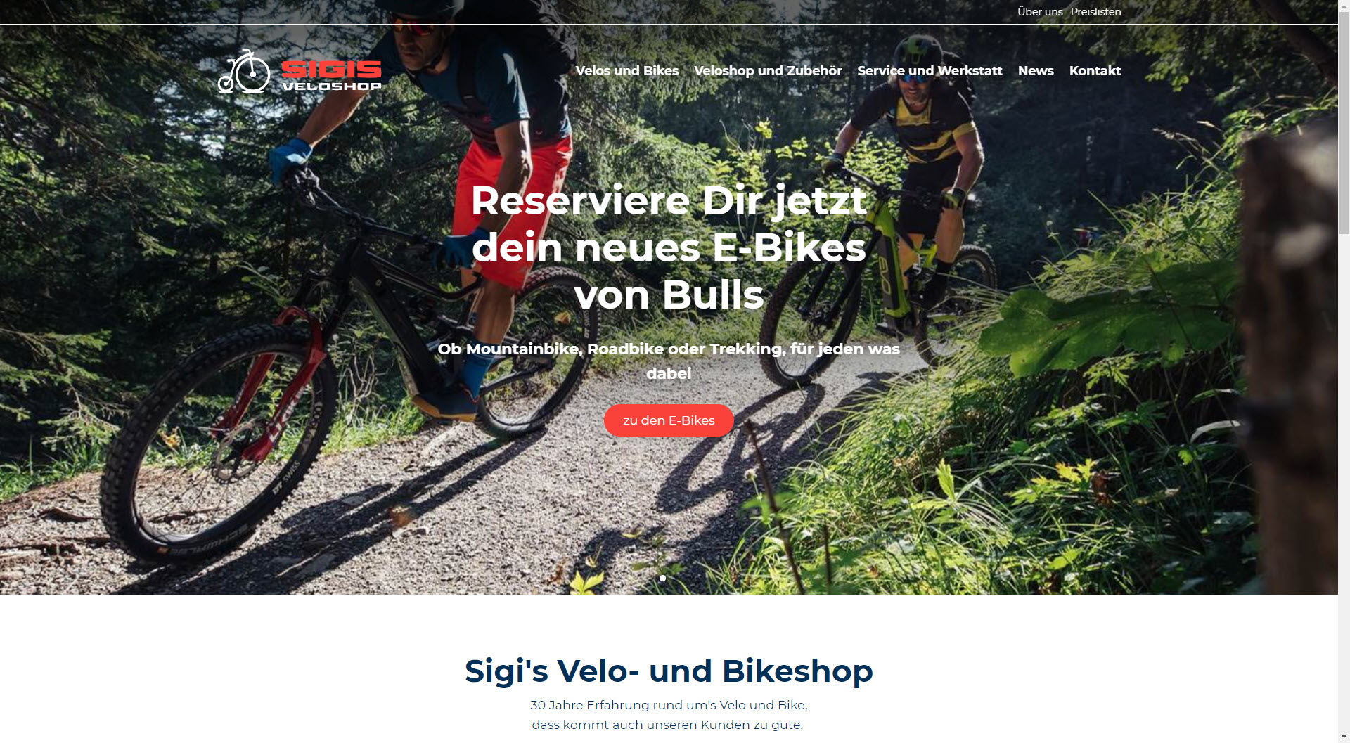  Zum Jubiläum von Sigis Veloshop
