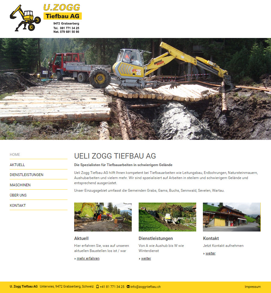 Neue Website online