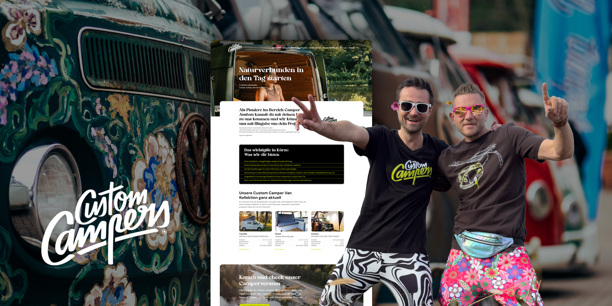 Peace, Love und Camper-Vibes: Die neue Camper Website ist live! 🌼✌️