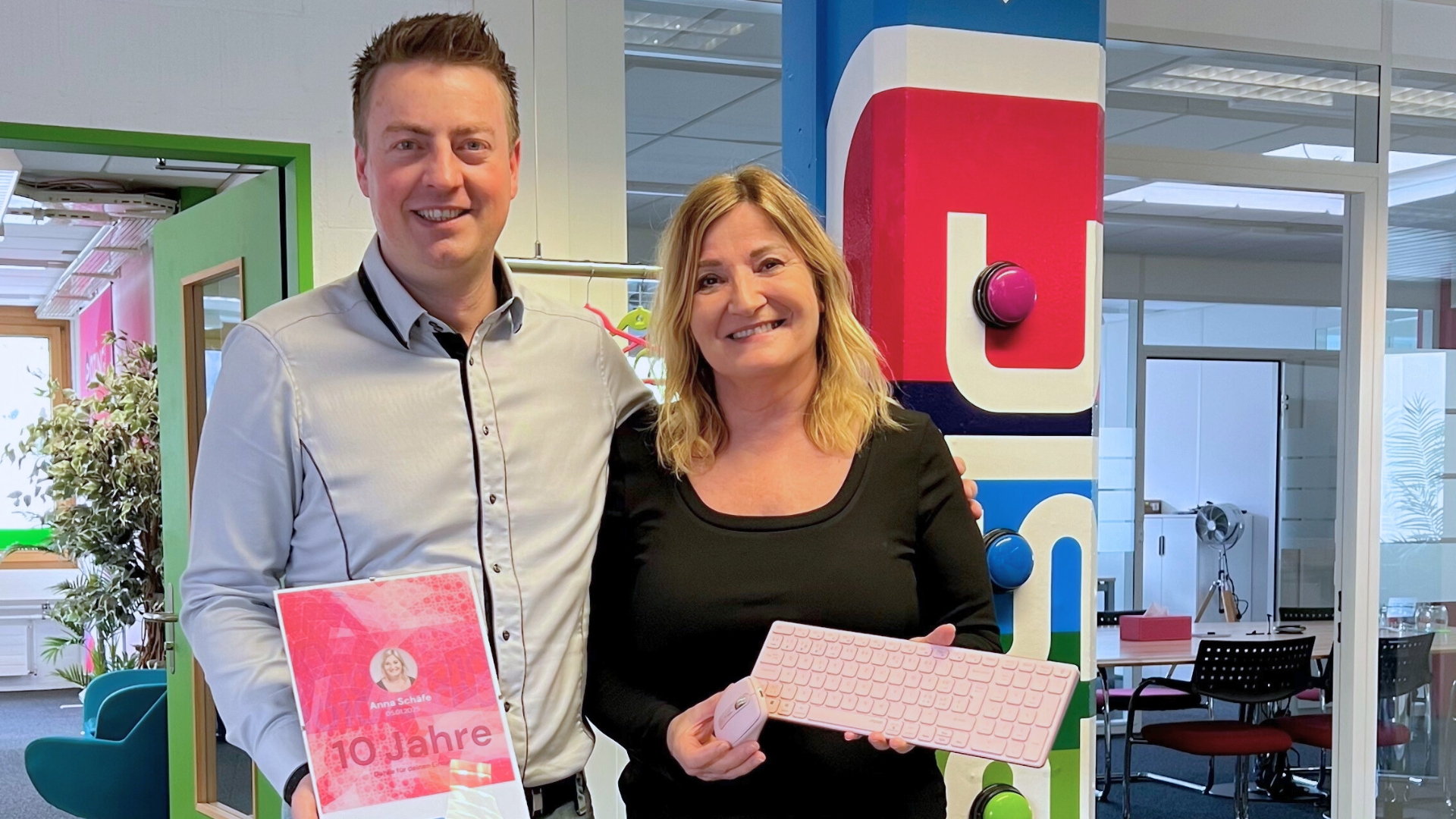 10 Jahre Gute Laune und Organisationstalent, danke Anna!