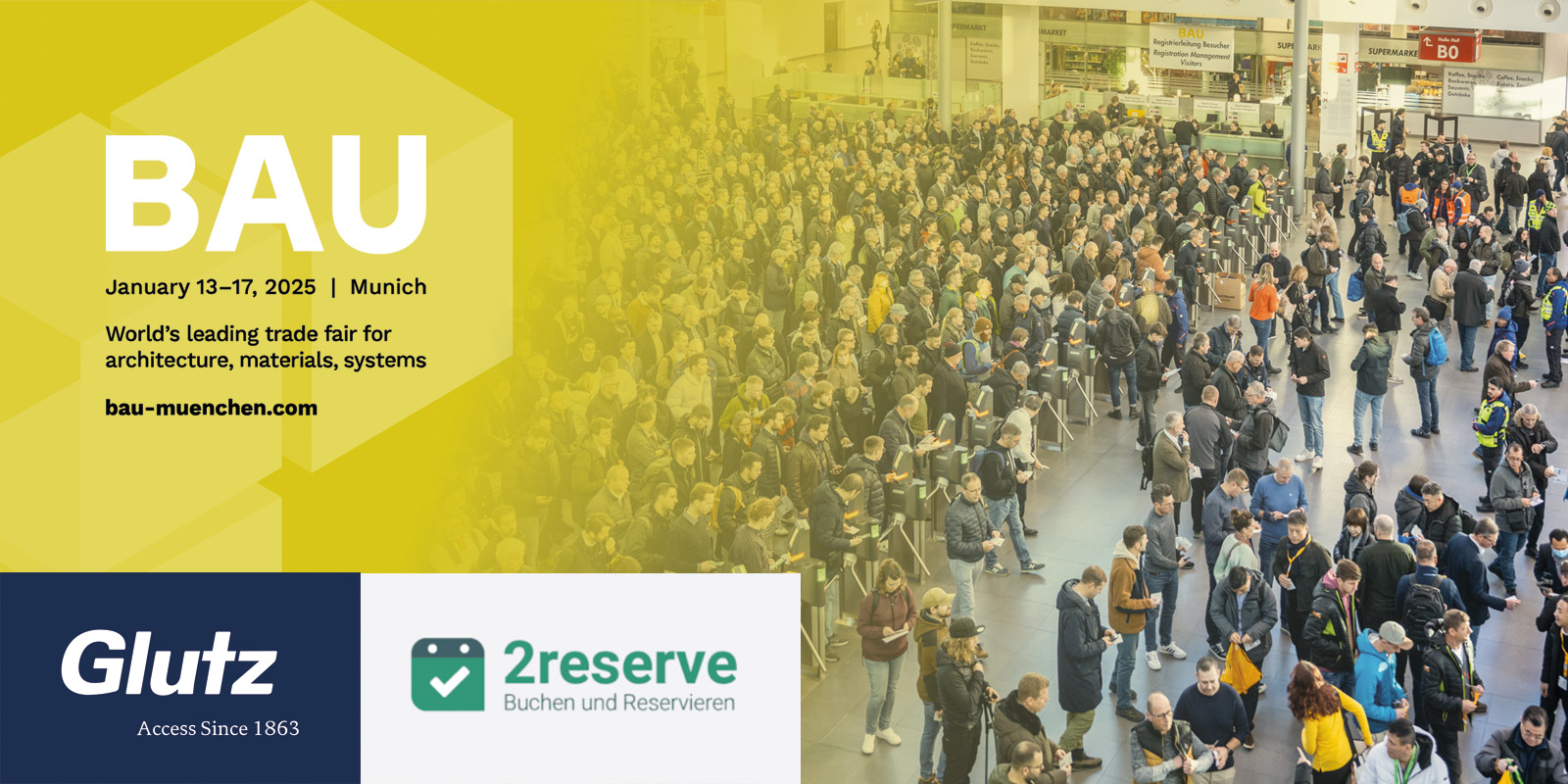 Grosses Interesse für 2reserve und Glutz auf der Bau München