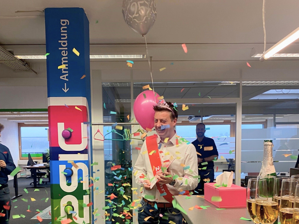 Ein Vierteljahrhundert Innovation: Daniel Mettler feiert 25 Jahre mit 2sic