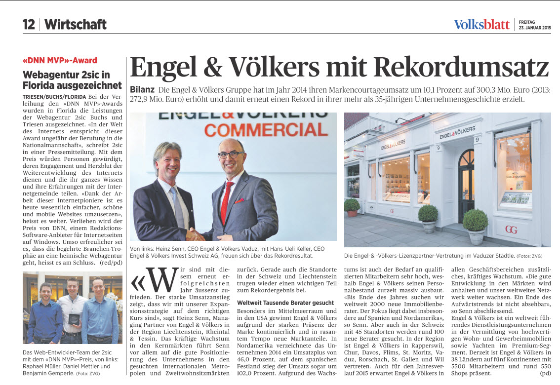 2sic im Volksblatt