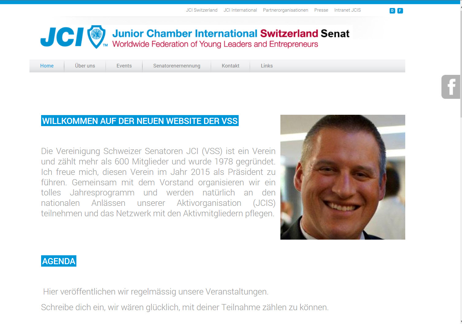 JCI Senat bekommt eigene Website